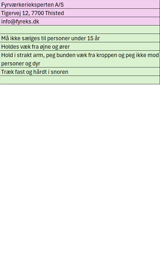 Luntefri 3 sortiment