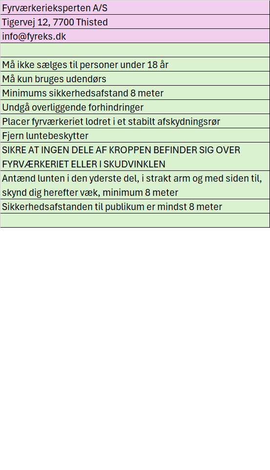 Business Sortiment