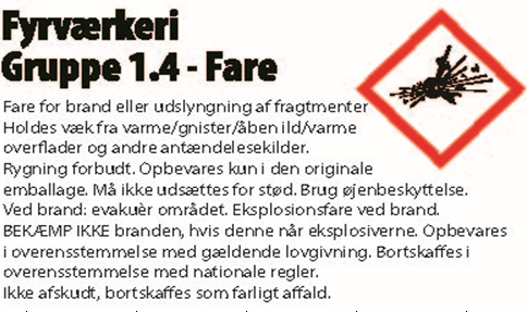 Joker fontænesortiment 6 stk