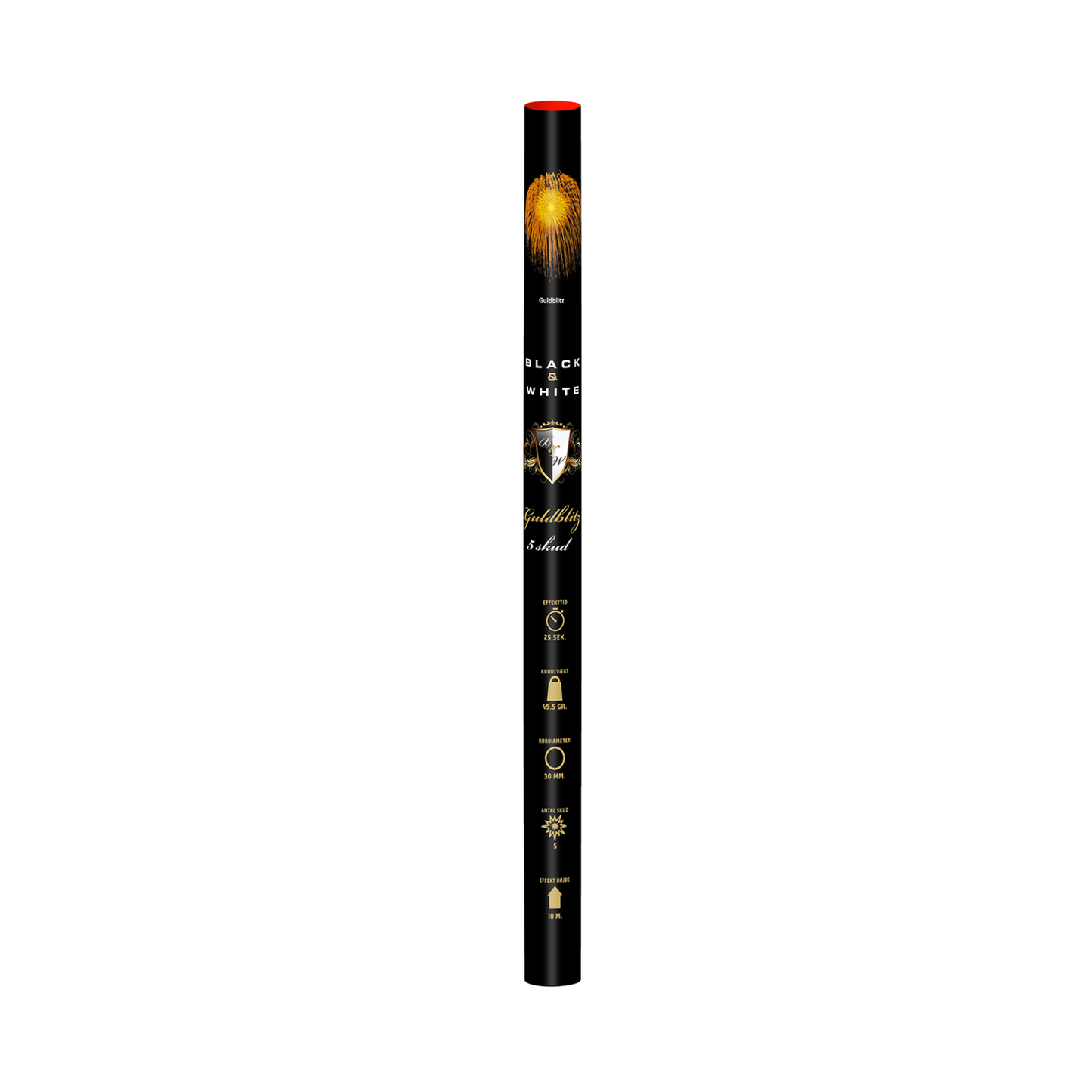 GULDBLITZ BOMBERØR 30 MM – 5 SKUD