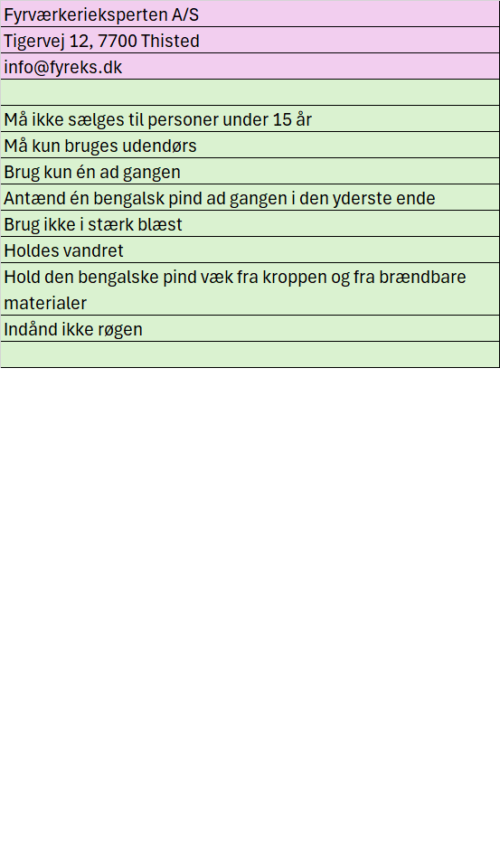 Luntefri 3 sortiment